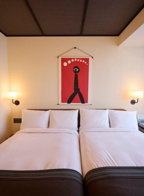 Kyoto - Standard Twin - angle 1 of twin bedroom